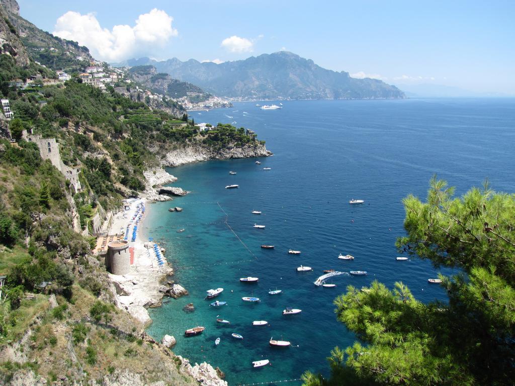 Villa Amalfi 51 Con Vista Mare, Giardino E Terrazze Conca dei Marini Zimmer foto