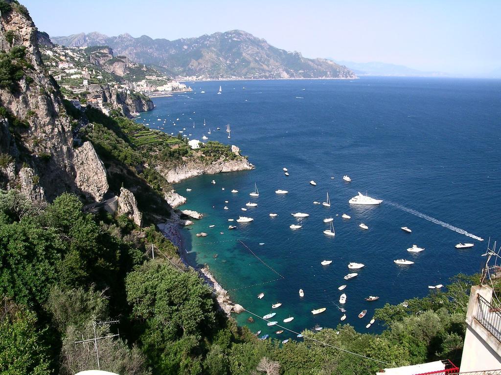 Villa Amalfi 51 Con Vista Mare, Giardino E Terrazze Conca dei Marini Exterior foto